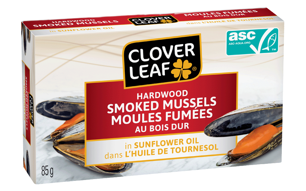 Clover Leaf Smoked Mussels (24X85G)