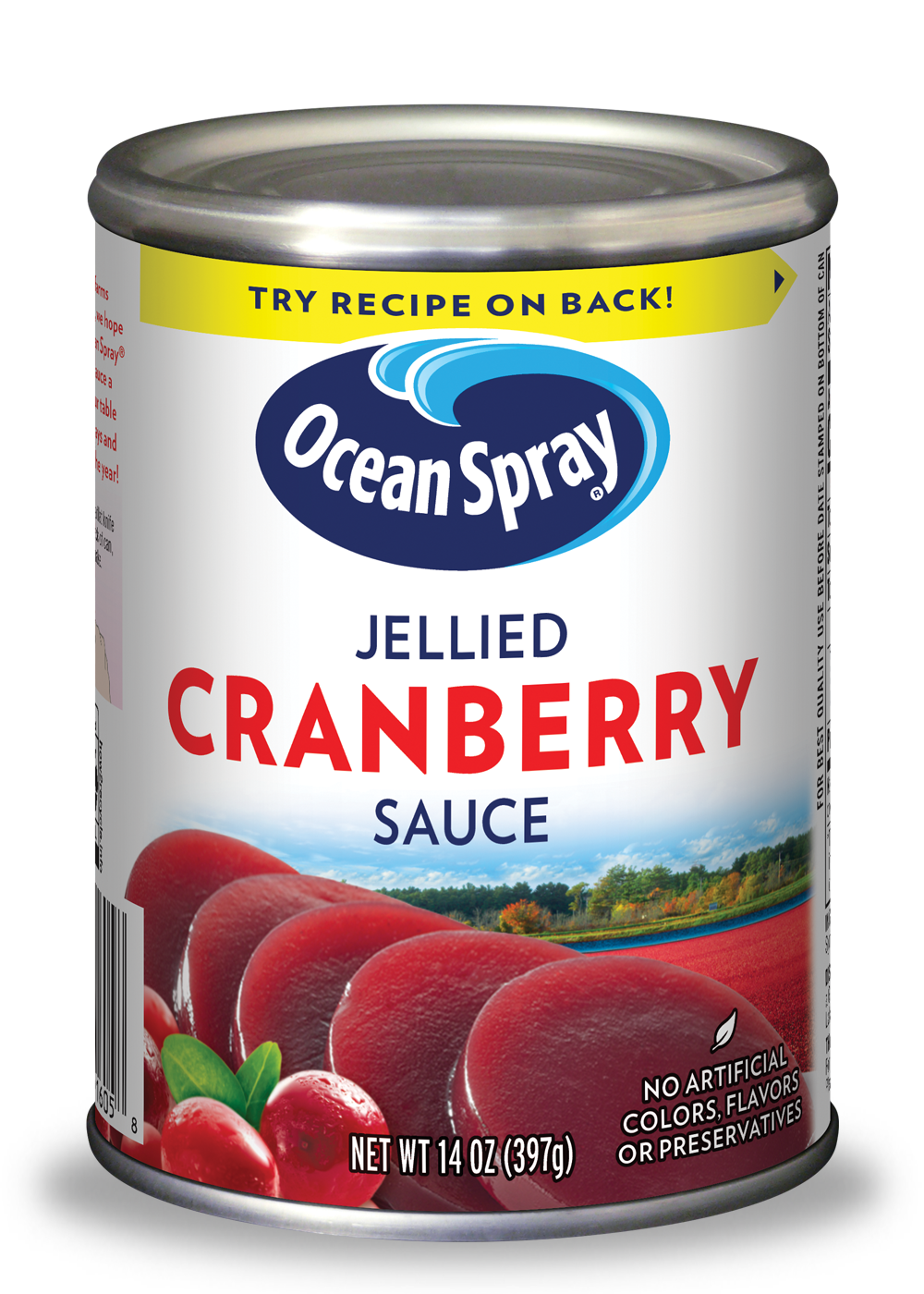 Ocean Spray Jellied Sauce Cranberry (24X348ML)