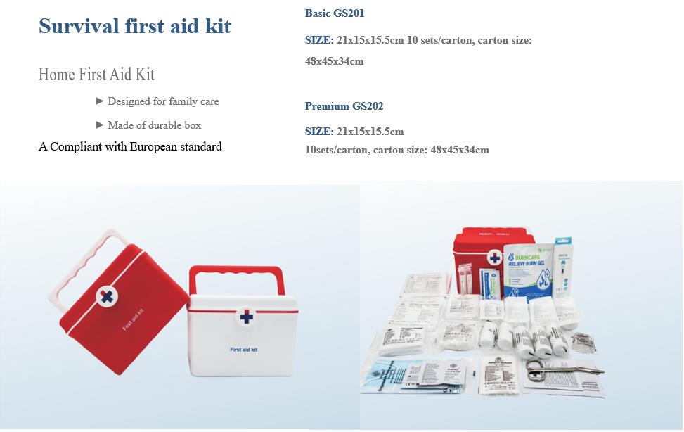 Survival First Aid Kit--Model GS201