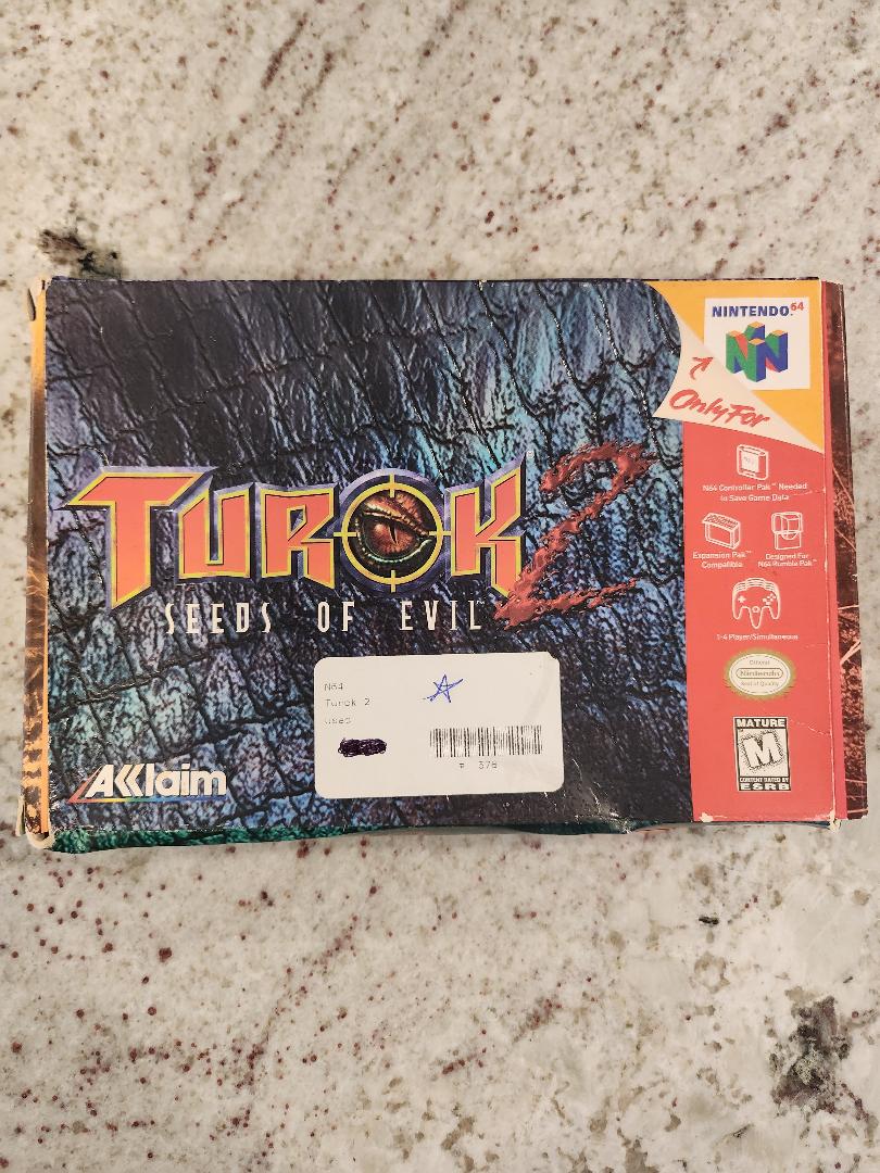 Turok 2: Seeds of Evil N64 CIB