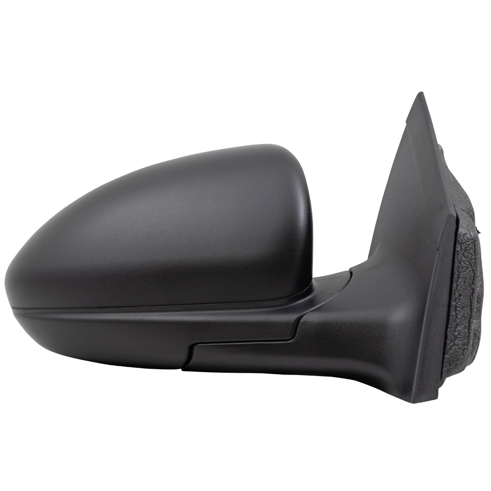 Brock Replacement Driver and Passenger Set Power Side Door Mirrors Textured Black Compatible with 11-15 Cruze 16 Cruze Limited