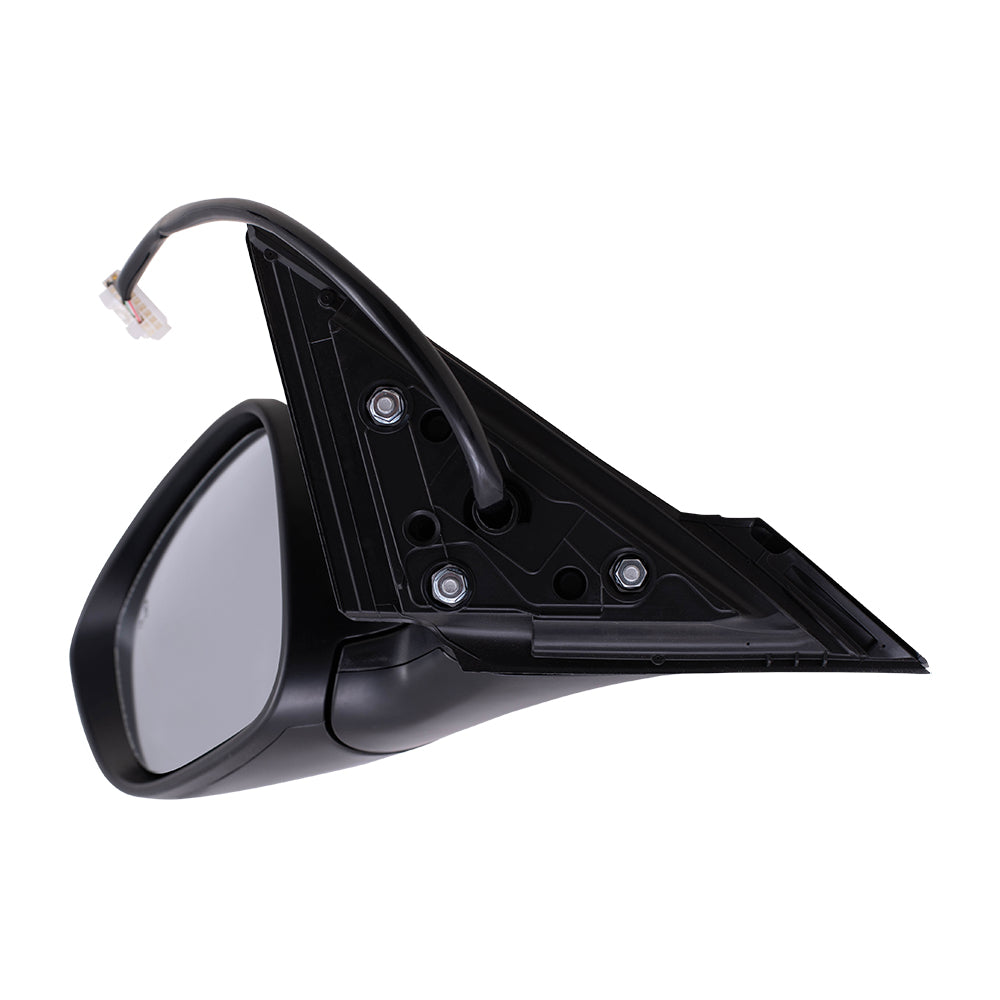 Brock Aftermarket Replacement Driver Left Power Mirror Paint To Match Black With Heat-Blind Spot Detection Without Signal-Memory Compatible With 2018-2021 Honda Accord