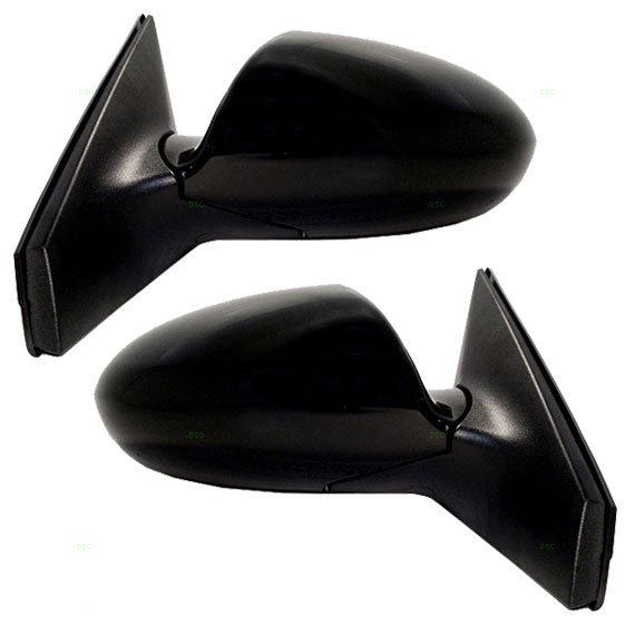 Brock Replacement Driver and Passenger Power Side View Mirrors Smooth Compatible with 2011-2015 Sportage SUV 876103W510 876203W510