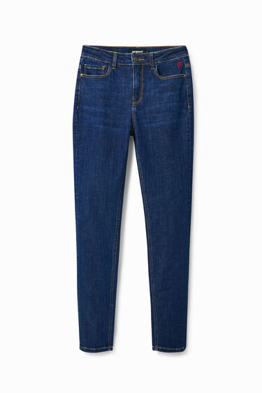 Skinny ankle-grazer jeans