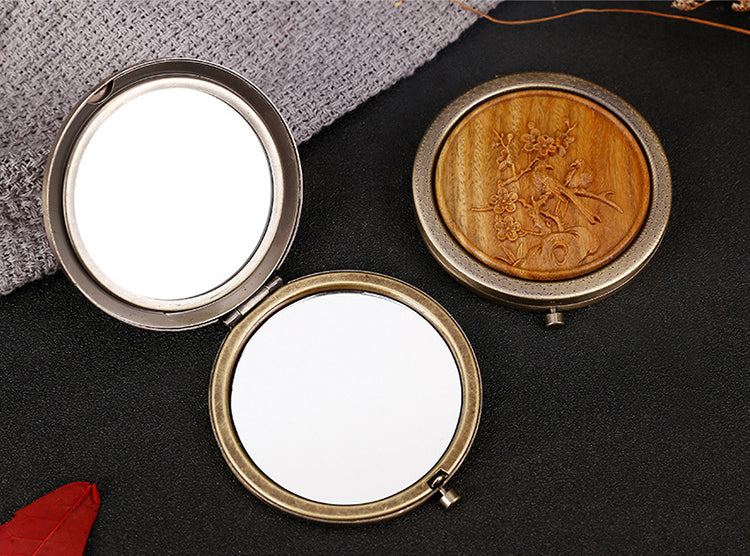 ianna wood mini makeup mirror