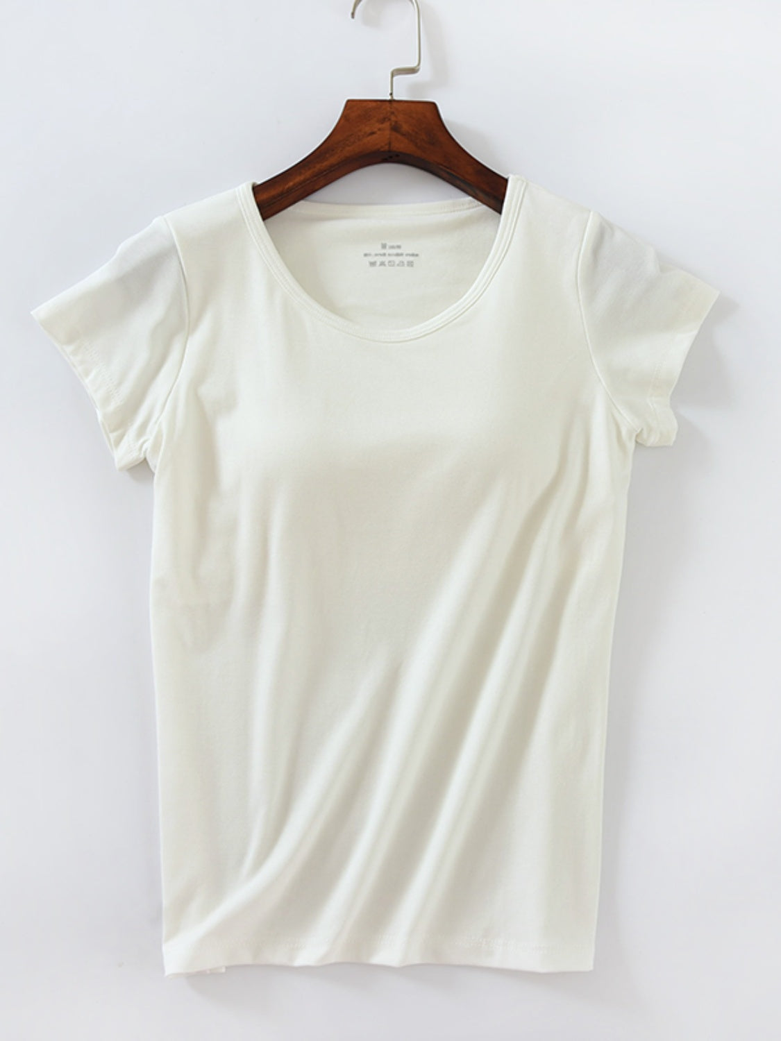 Styletrendy Round Neck Short Sleeve T-Shirt