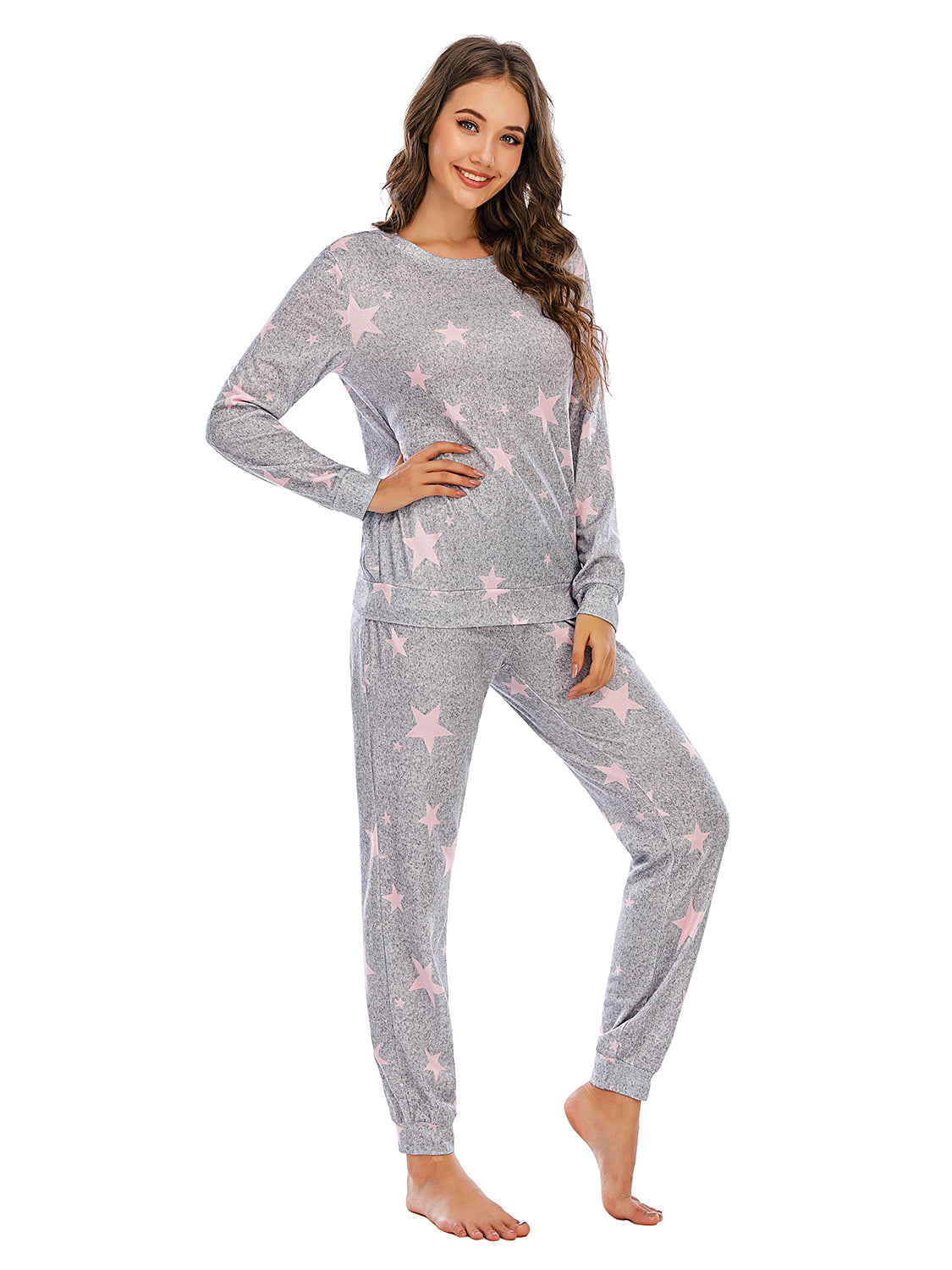Styletrendy Star Top and Pants Lounge Set