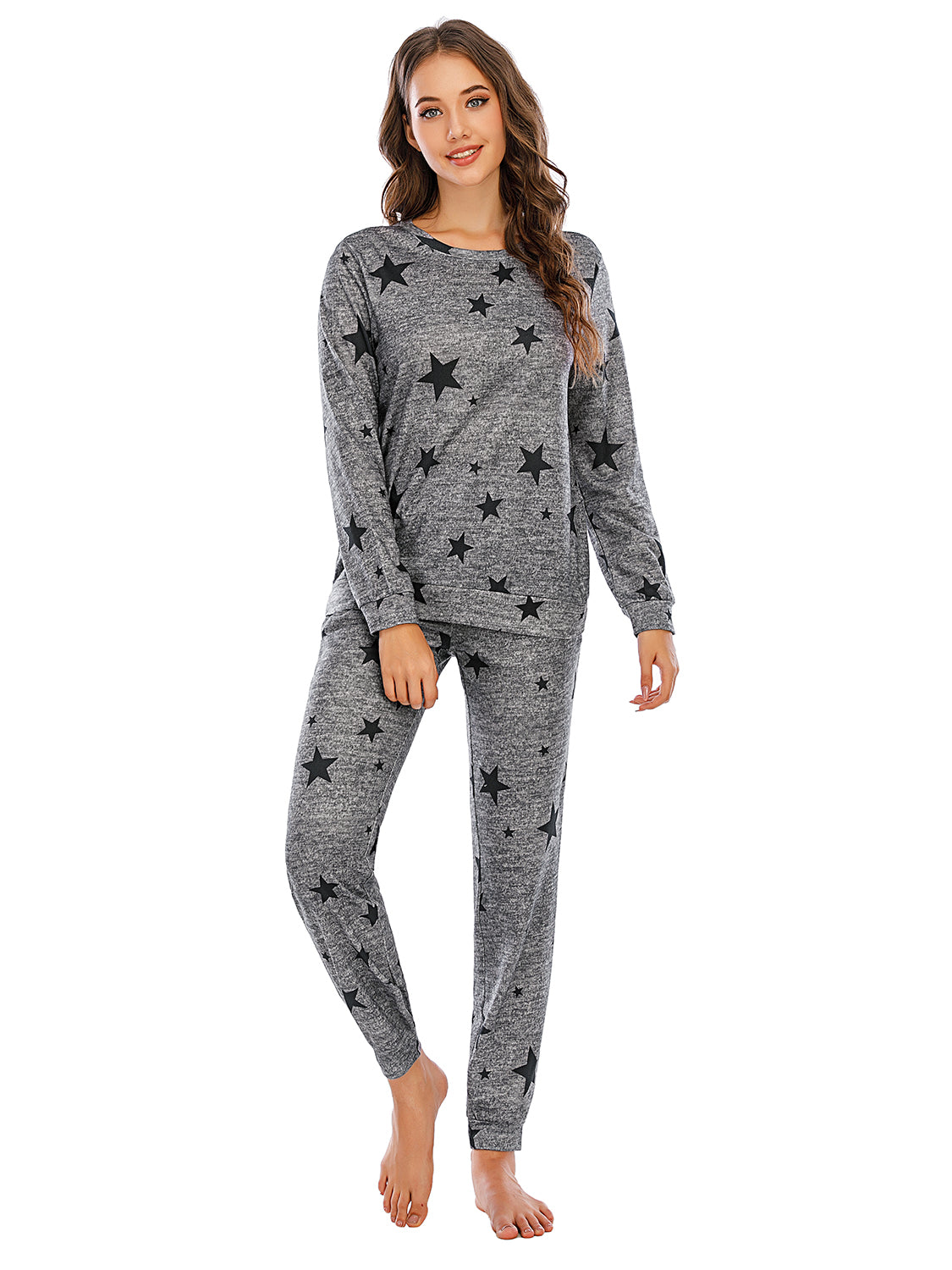 Styletrendy Star Top and Pants Lounge Set