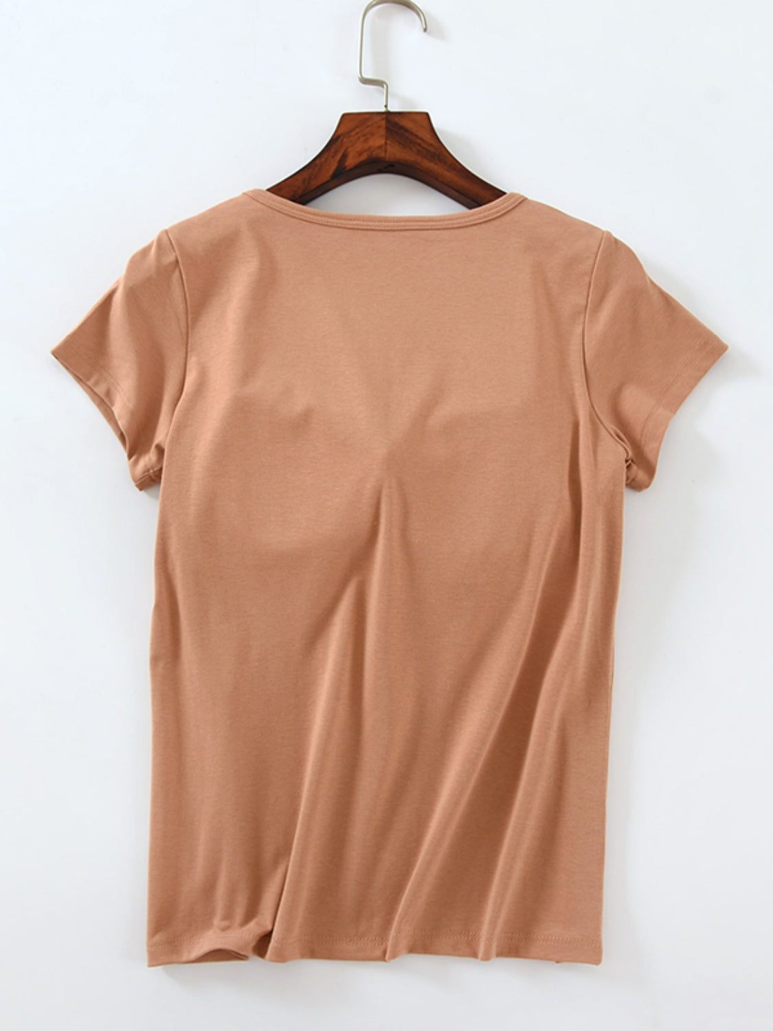 Styletrendy Round Neck Short Sleeve T-Shirt