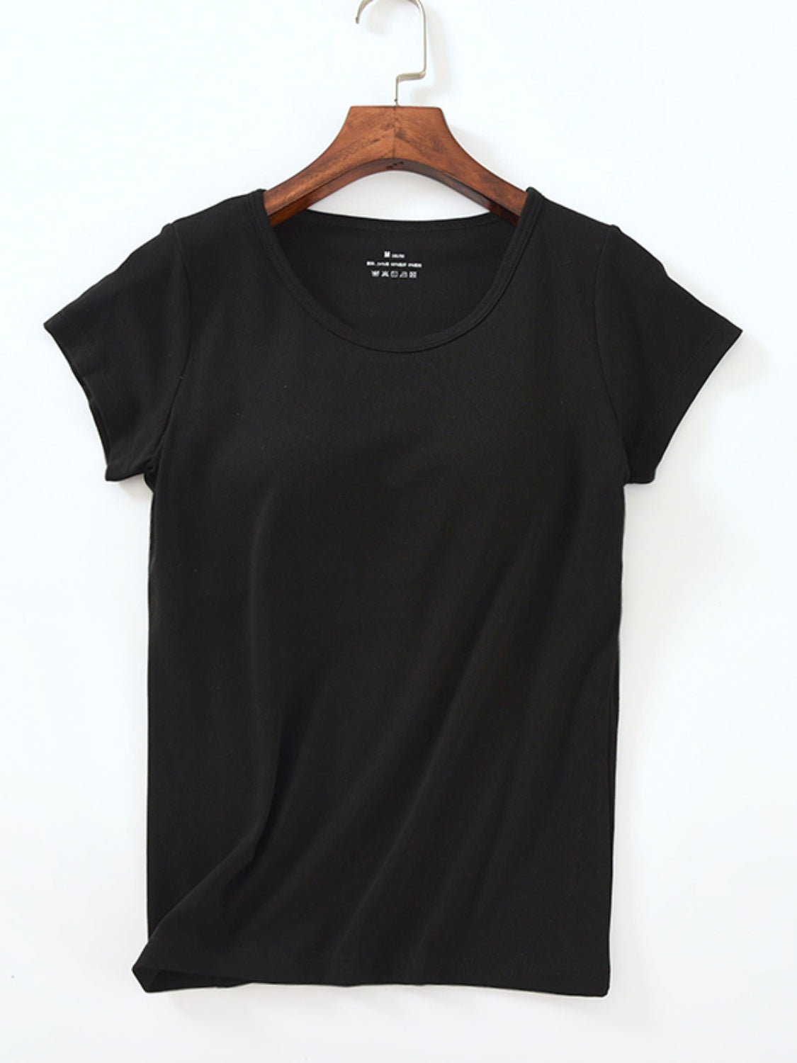 Styletrendy Round Neck Short Sleeve T-Shirt