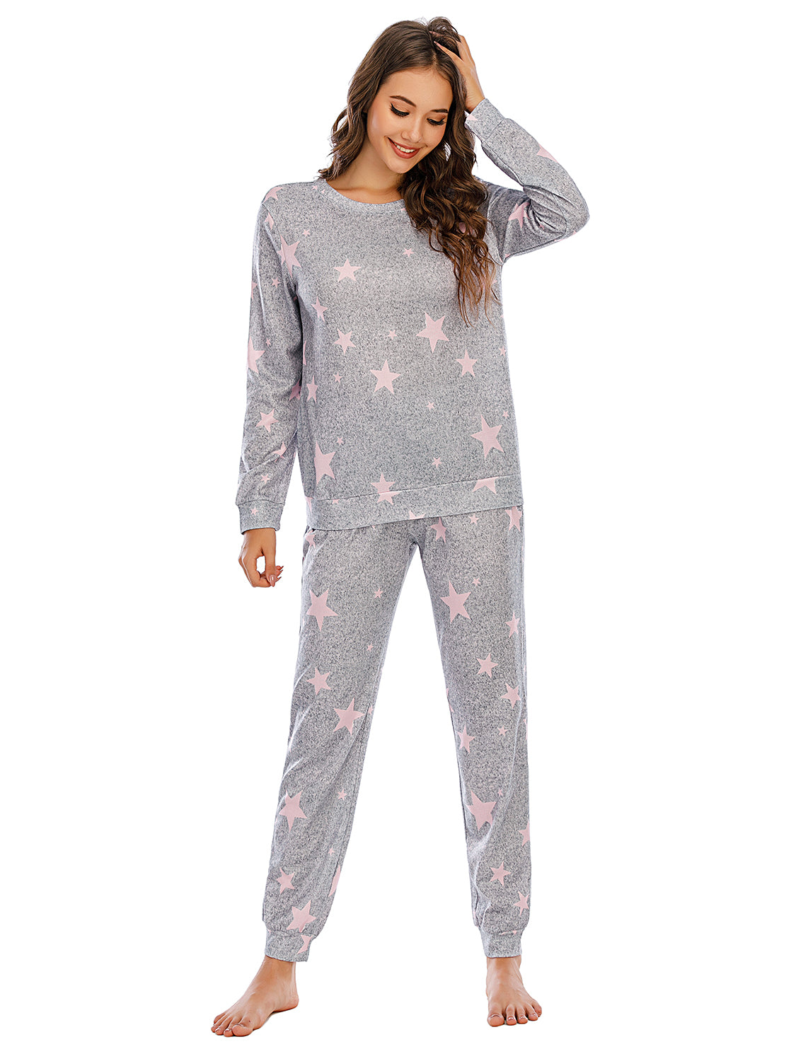 Styletrendy Star Top and Pants Lounge Set