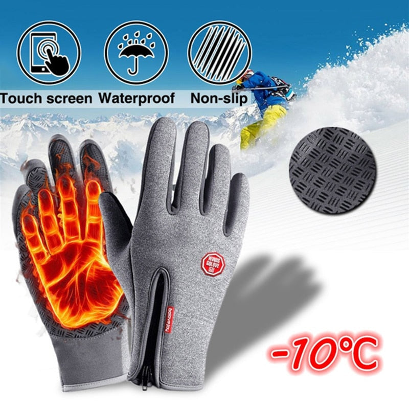 Waterproof Touchphone Winter Gloves