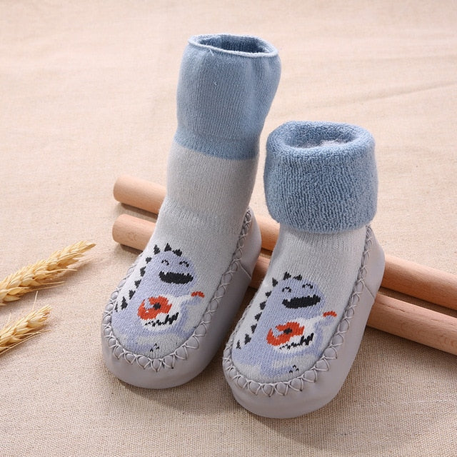 Indoor Baby Socks/ Terry Cotton Baby Girl Socks for 0-3 yrs