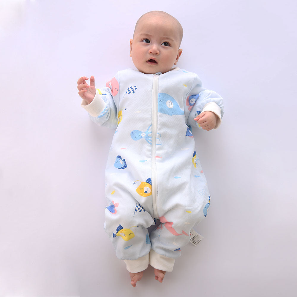 Baby Sleep suit/ Removable Sleeves for 0-4 Yrs