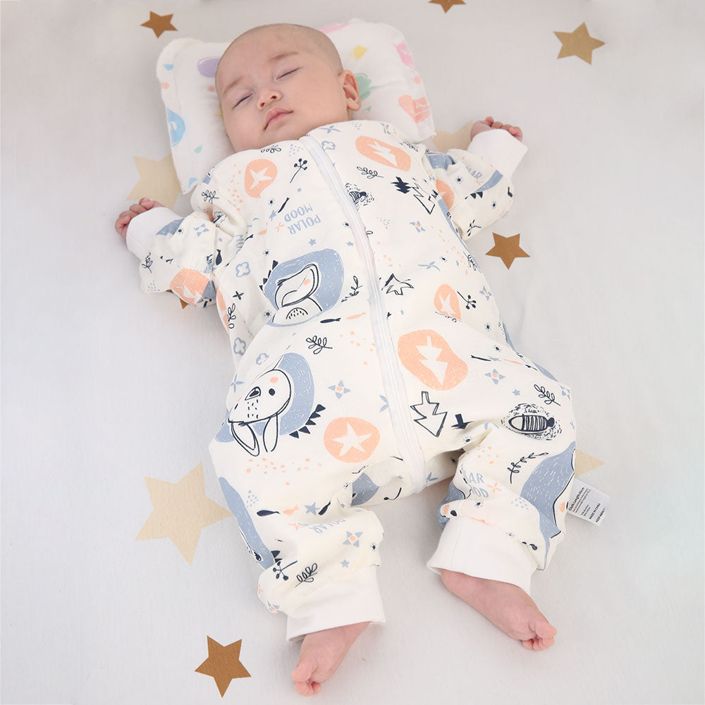 Baby Sleep suit/ Removable Sleeves for 0-4 Yrs