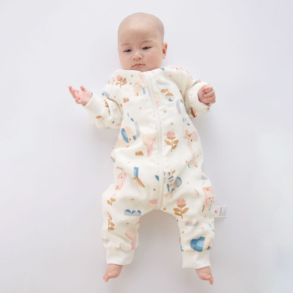 Baby Sleep suit/ Removable Sleeves for 0-4 Yrs