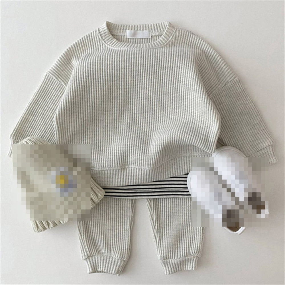 Baby Sweater Winter / Set Warm Clothing 2pcs Clothes Foe 0-3 Years