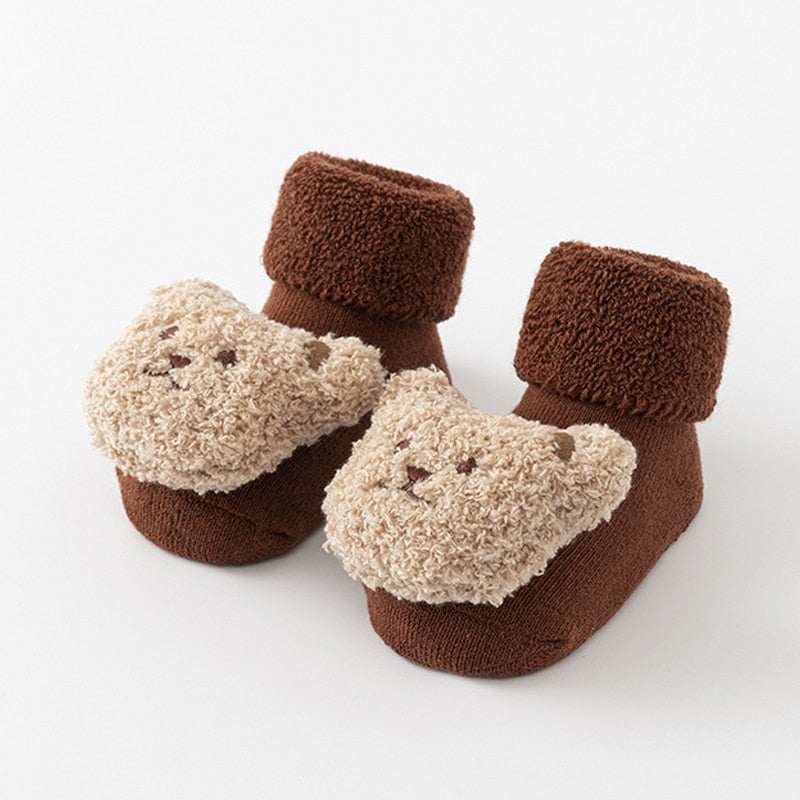 Animal Baby Socks /  Bear Anti Slip Toddler Sock Shoes For 0-3 Year