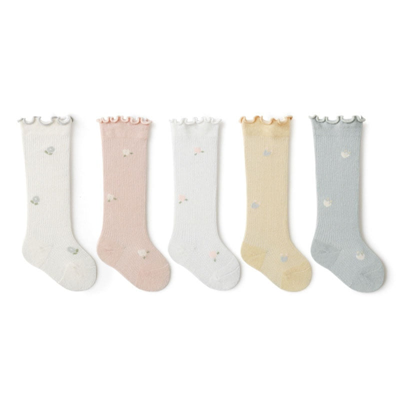 Baby Socks/ Over-the-Knee Long Tube Cotton Socks for 1-3 yrs