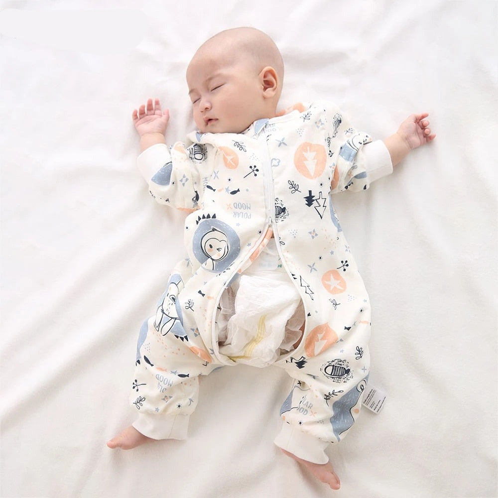 Baby Sleep suit/ Removable Sleeves for 0-4 Yrs