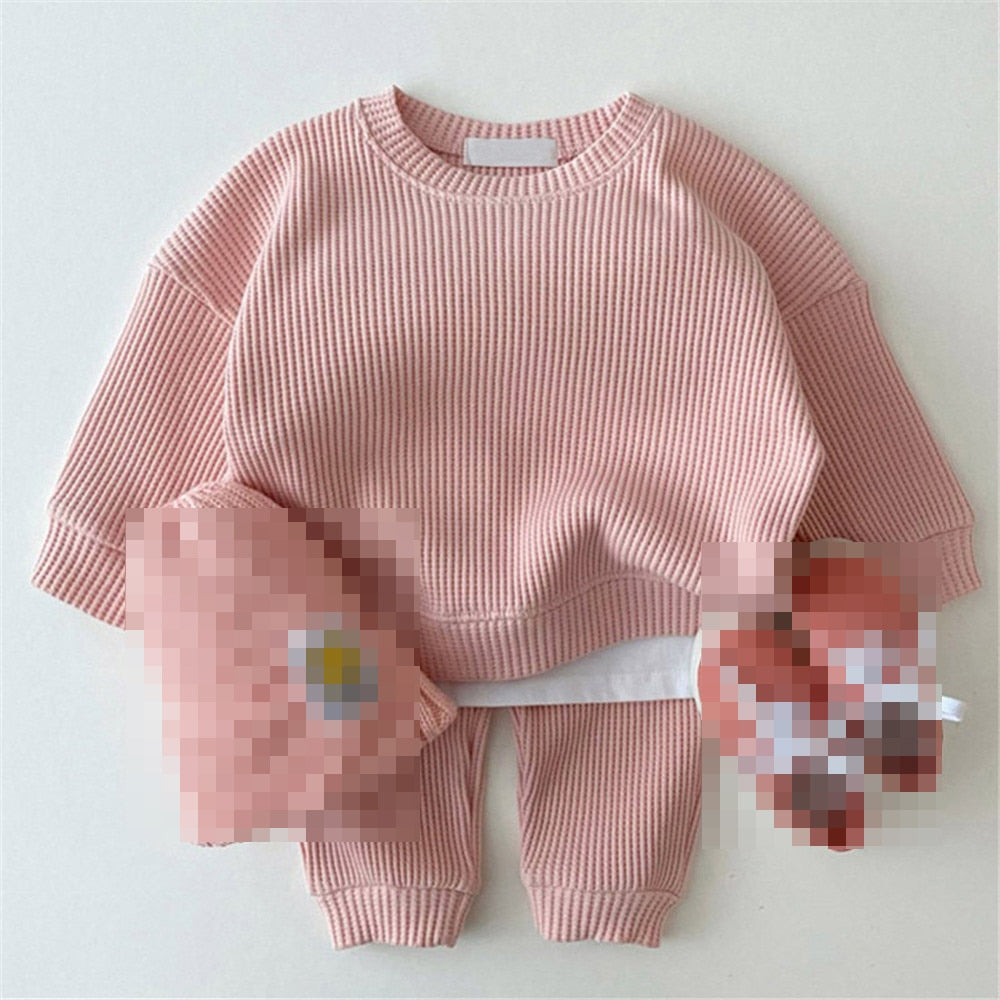 Baby Sweater Winter / Set Warm Clothing 2pcs Clothes Foe 0-3 Years