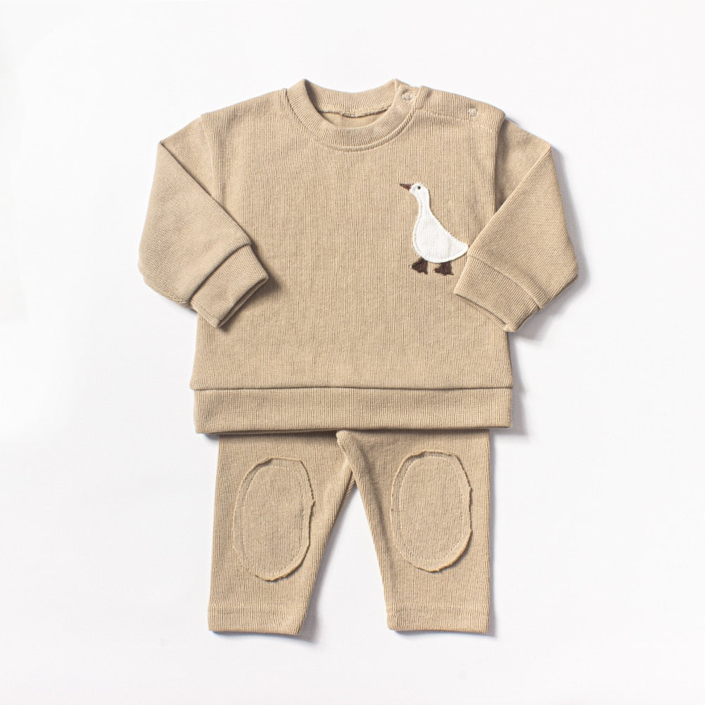 Angry goose Baby Sweatshirts Sets