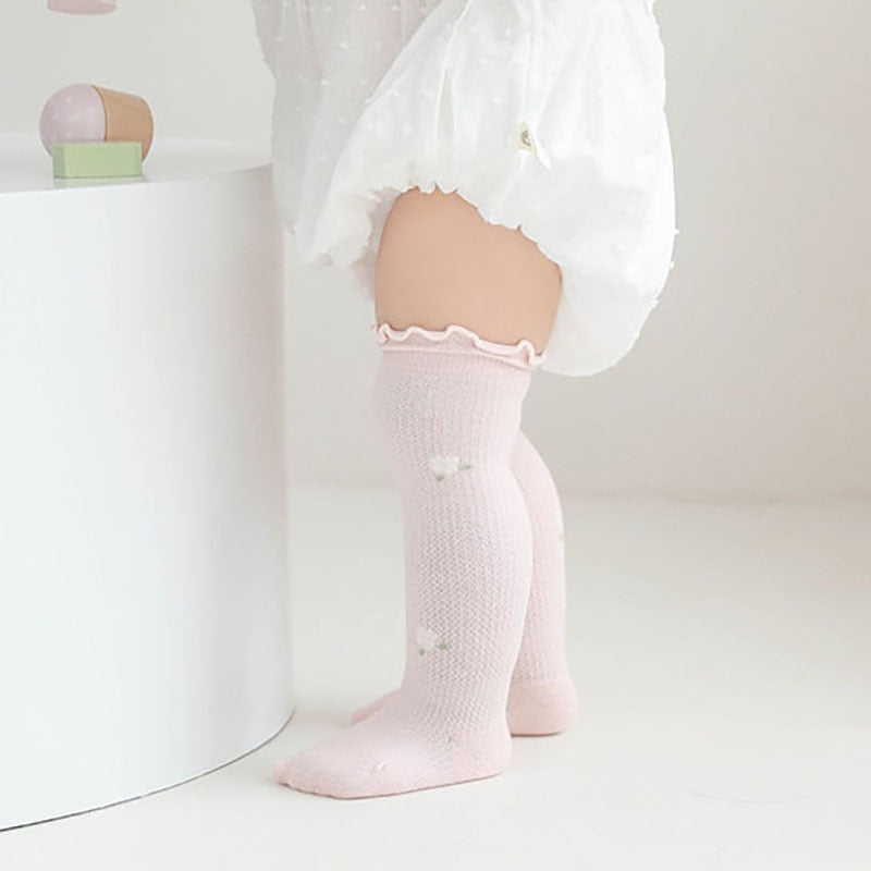 Baby Socks/ Over-the-Knee Long Tube Cotton Socks for 1-3 yrs