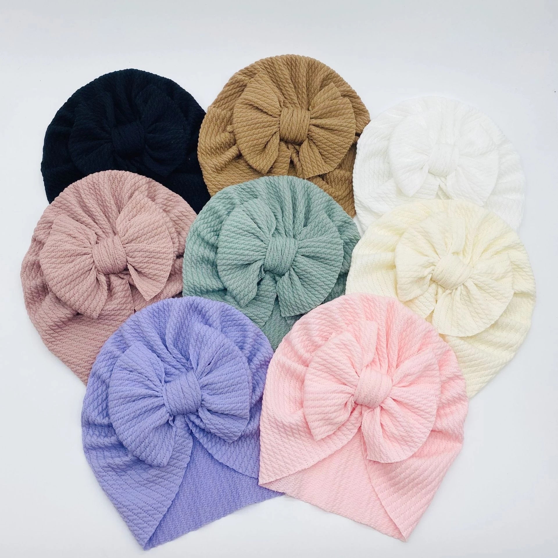 Bow Headband / Winter Hat for Baby 0-3 Yrs