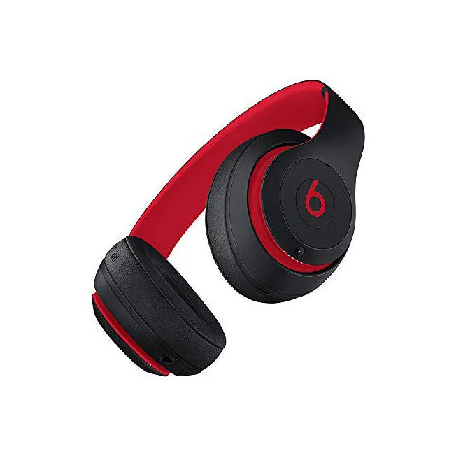 Beats Studio3 Wireless Over-Ear Headphones - Decade Collection - Defiant Black & Red