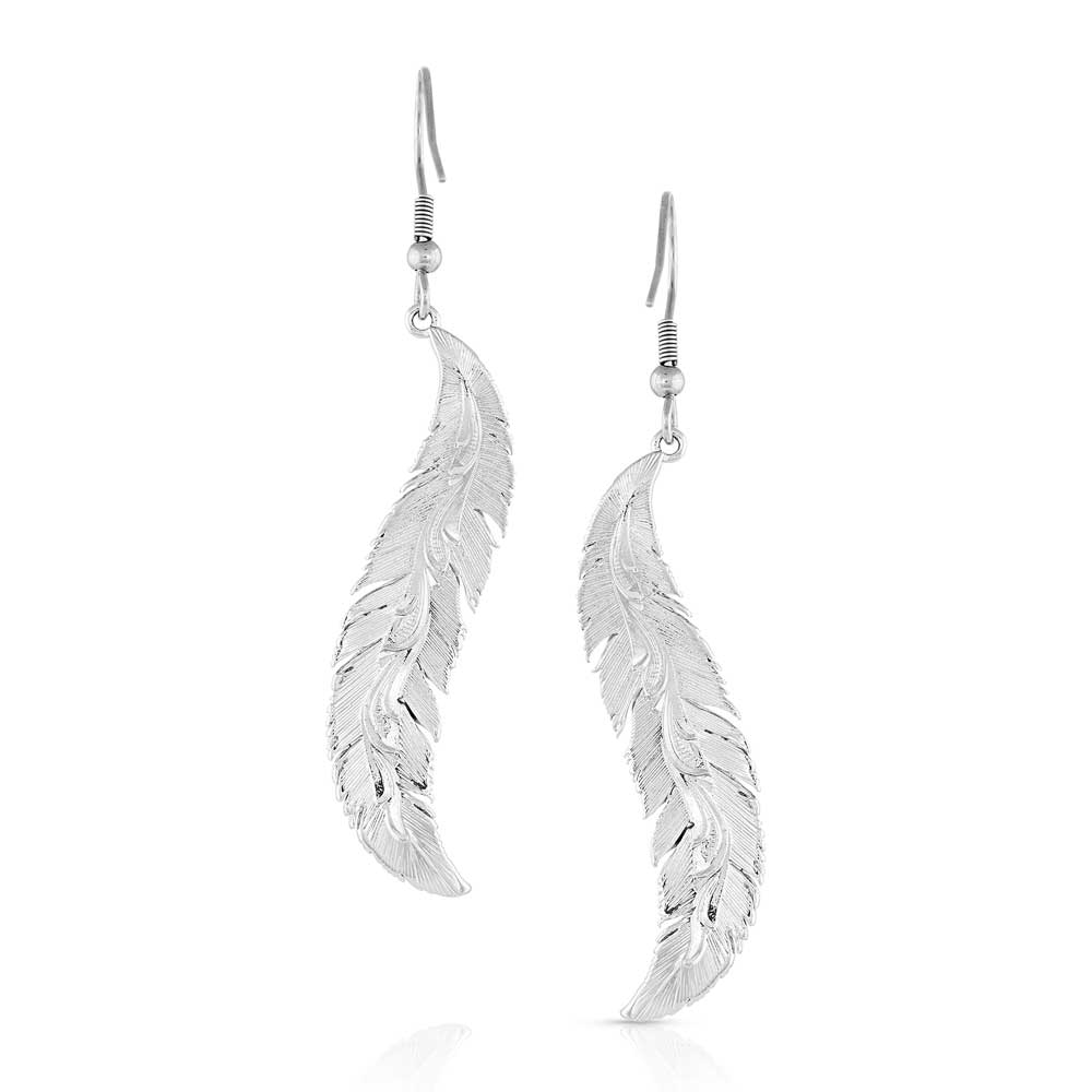 Breaking Trail Feather Earrings