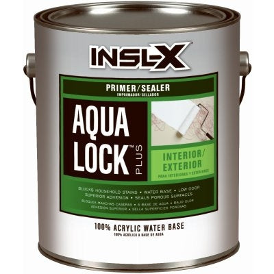 GAL INSL-X Primer and Sealer Aqua Lock Plus Water-Based Acrylic Primer - White