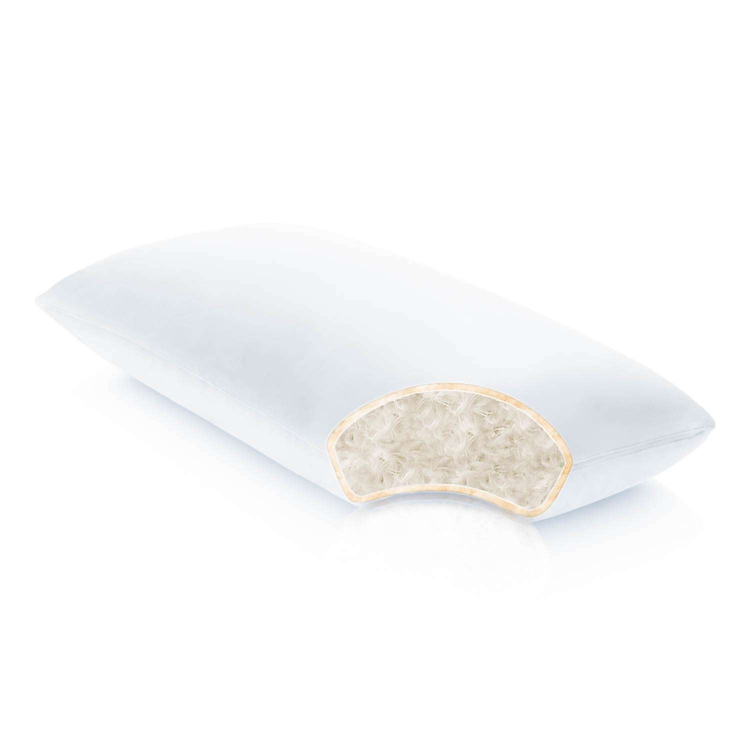 Cotton Encased Down Blend Pillow Standard
