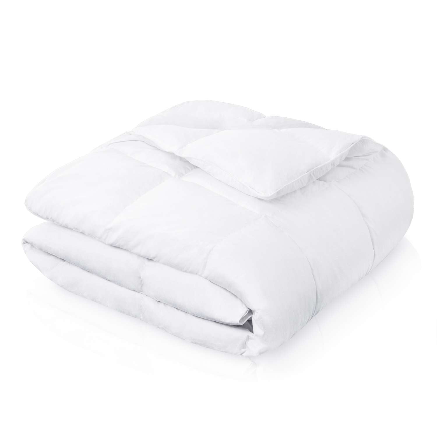 Down Blend Comforter, White, Cal King