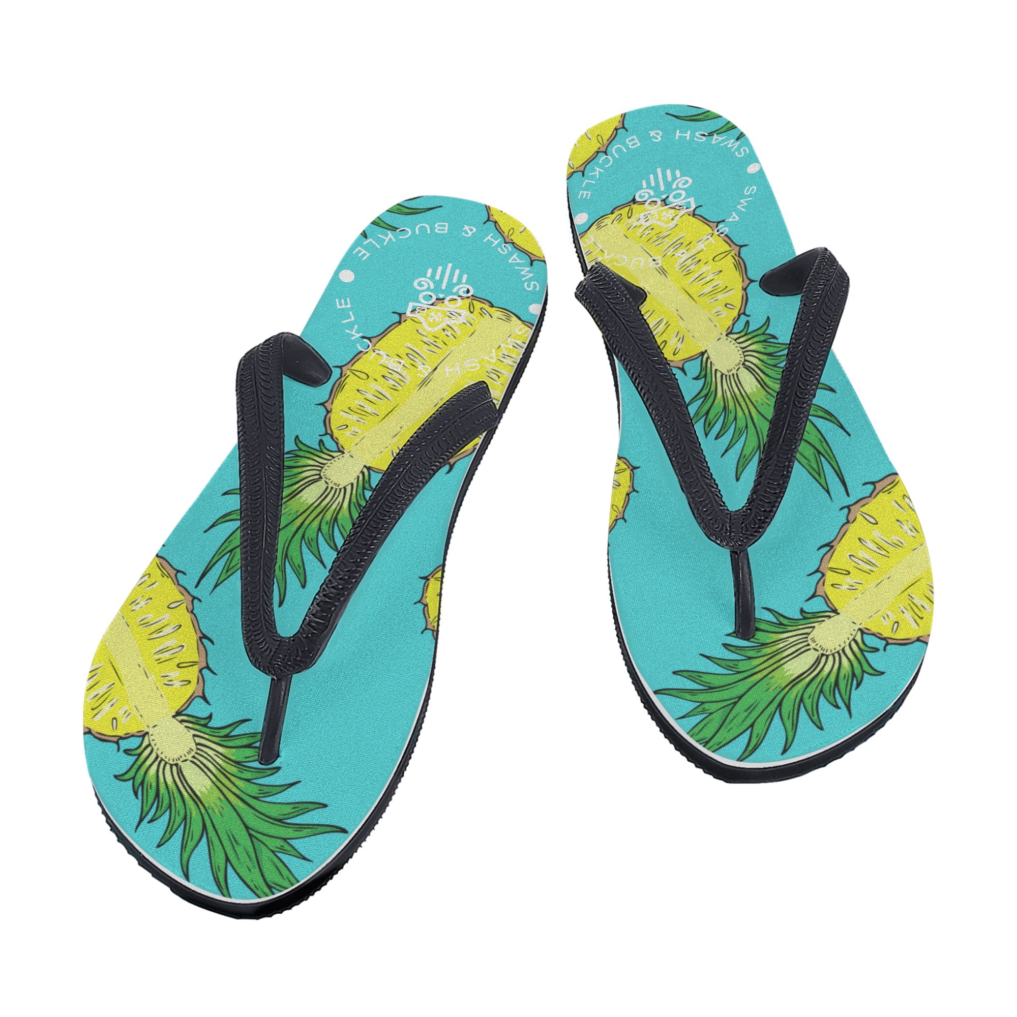 Pineapple Mens Flip Flops