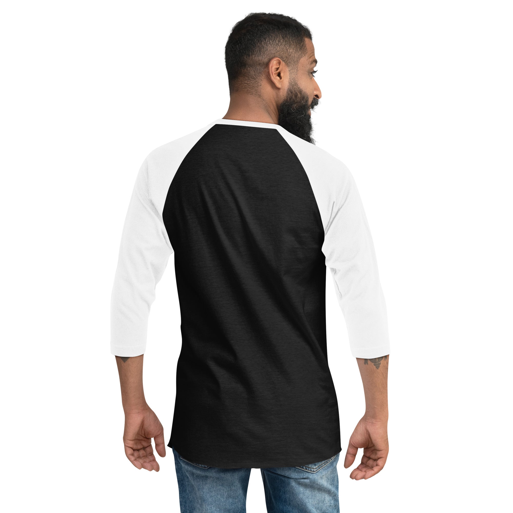 3/4 Bison sleeve raglan shirt