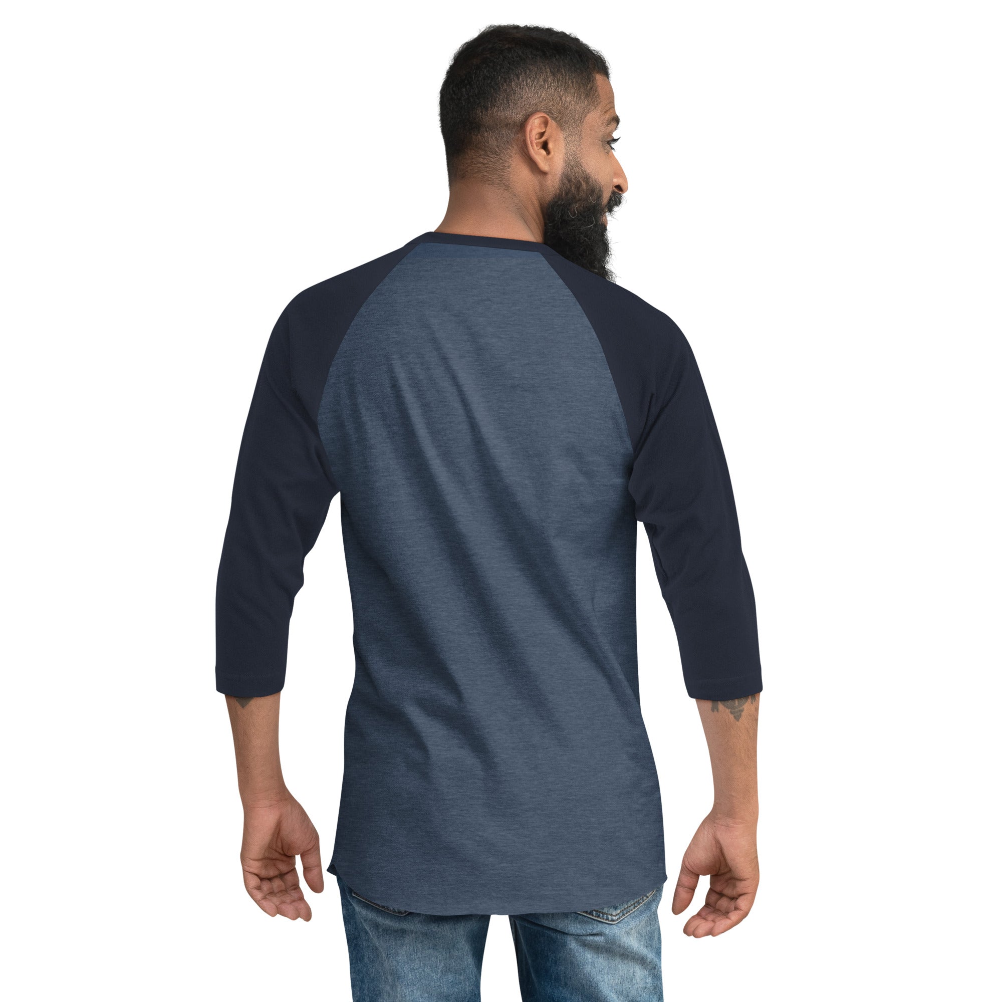 3/4 Bison sleeve raglan shirt