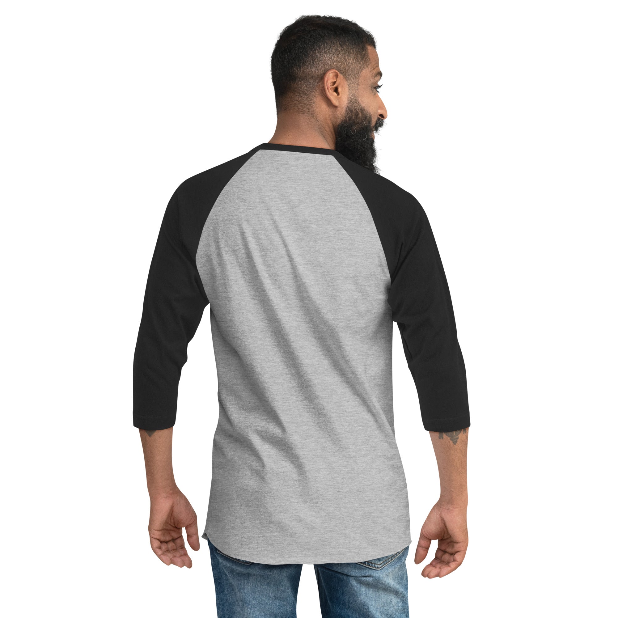 3/4 Bison sleeve raglan shirt