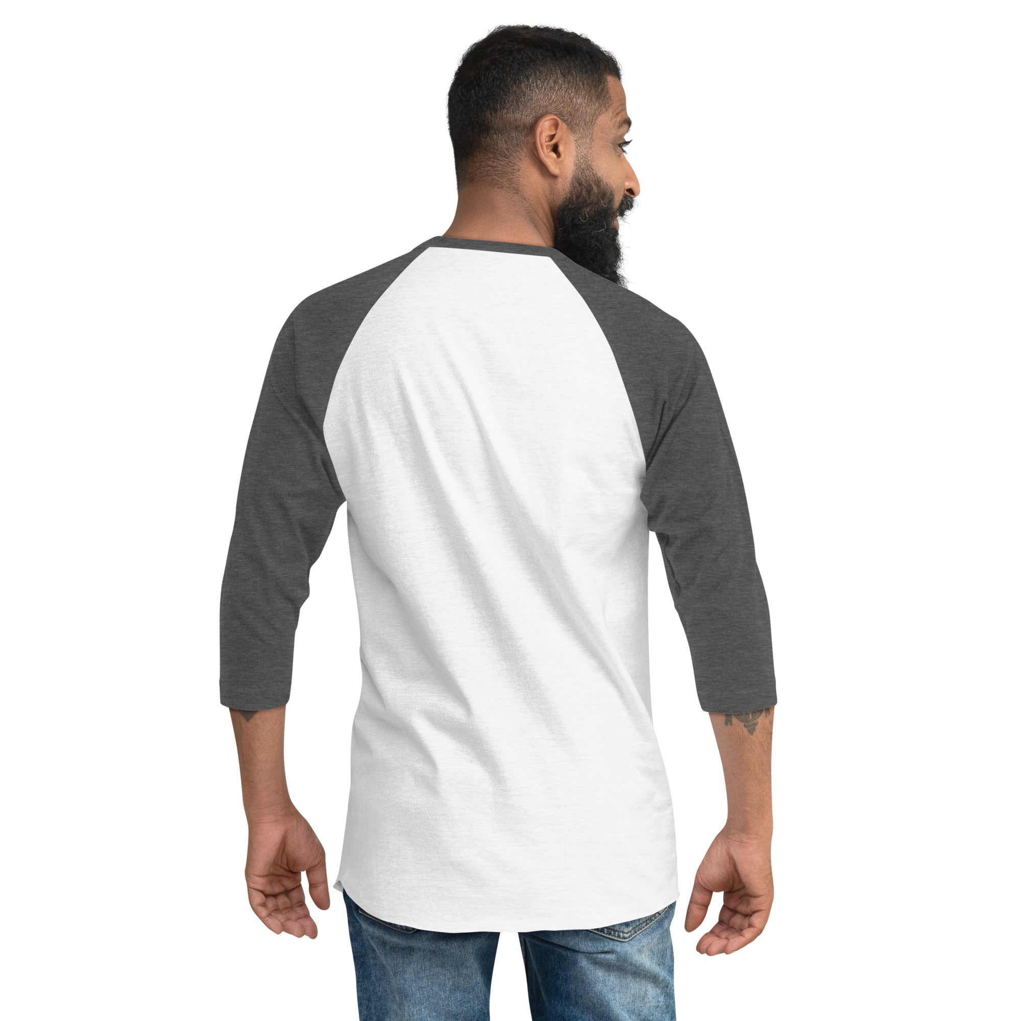 3/4 Bison sleeve raglan shirt