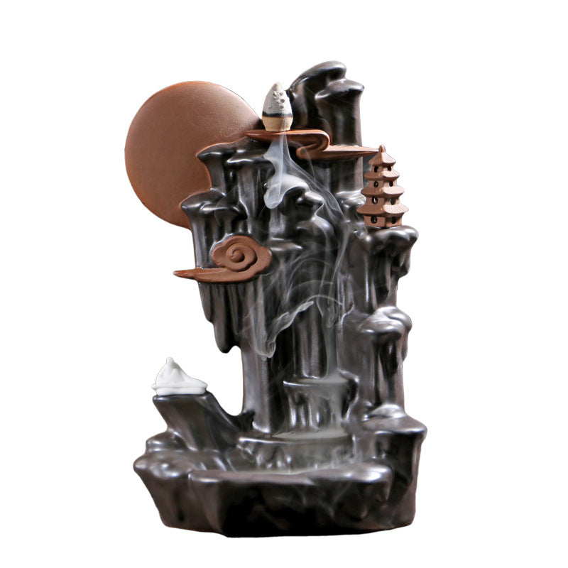 Road Decoration Backflow Incense Burner