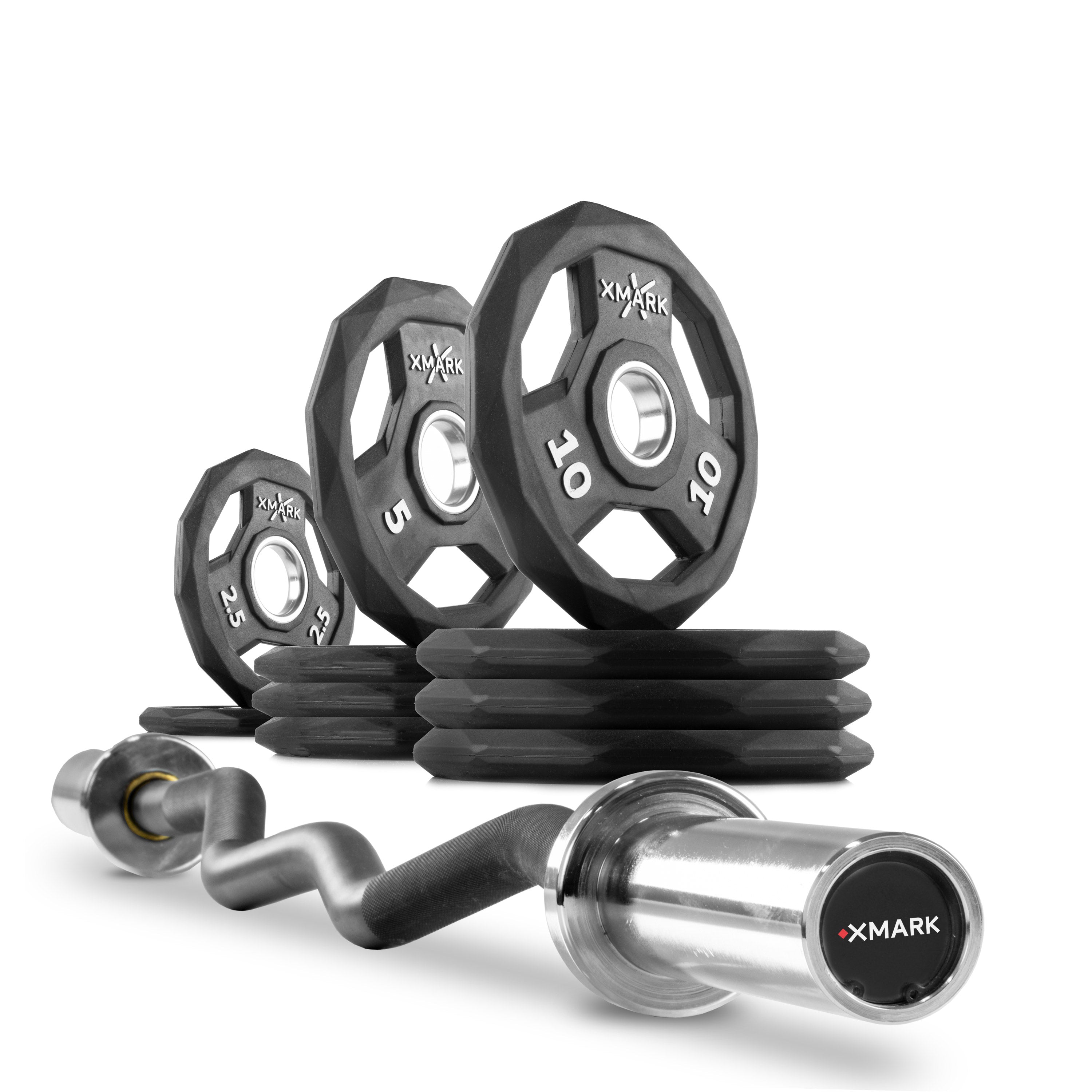 Black Diamond Curl Bar Weight Set Builder