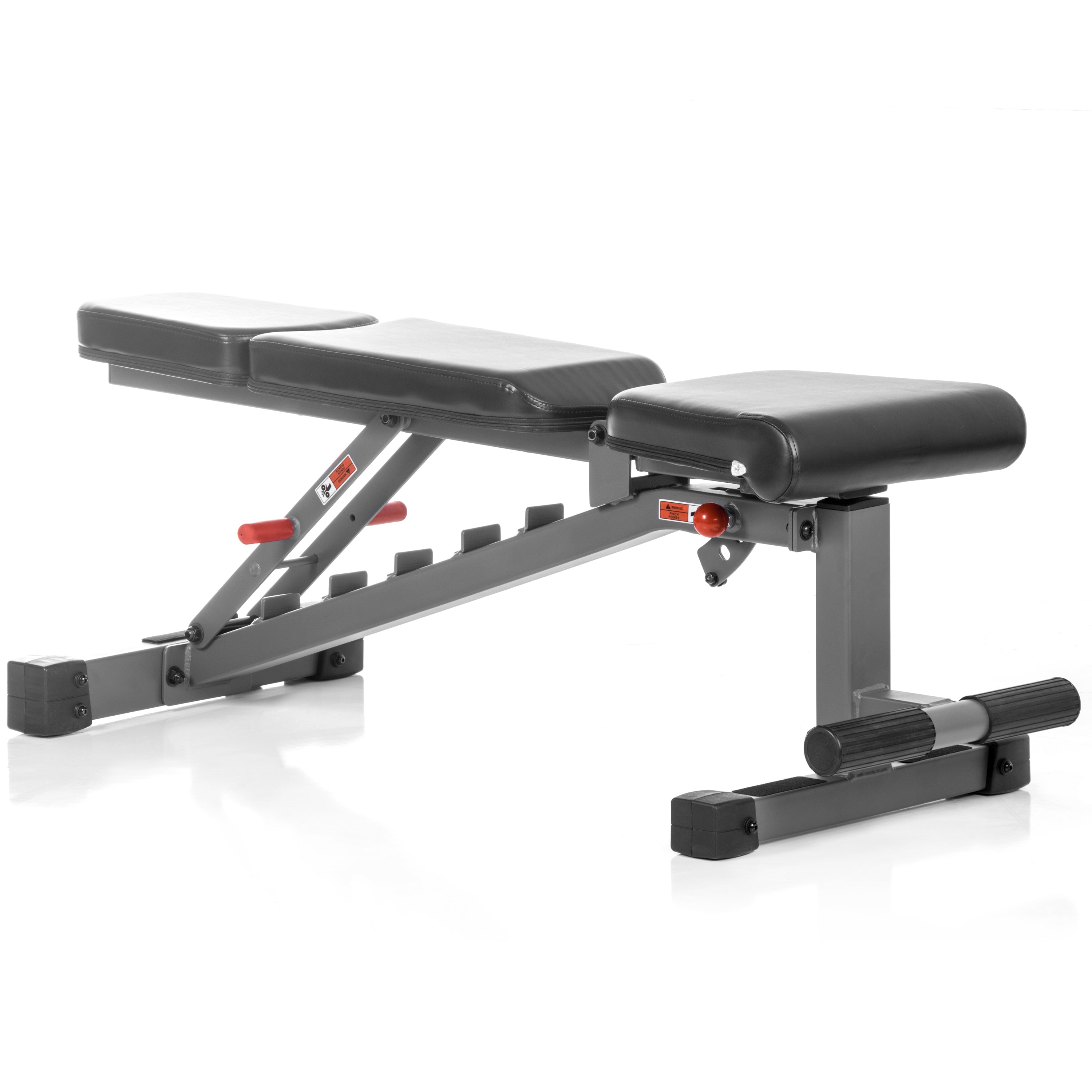 Flat, Incline, Decline (FID) Weight Bench with Ladder Back Adjustment