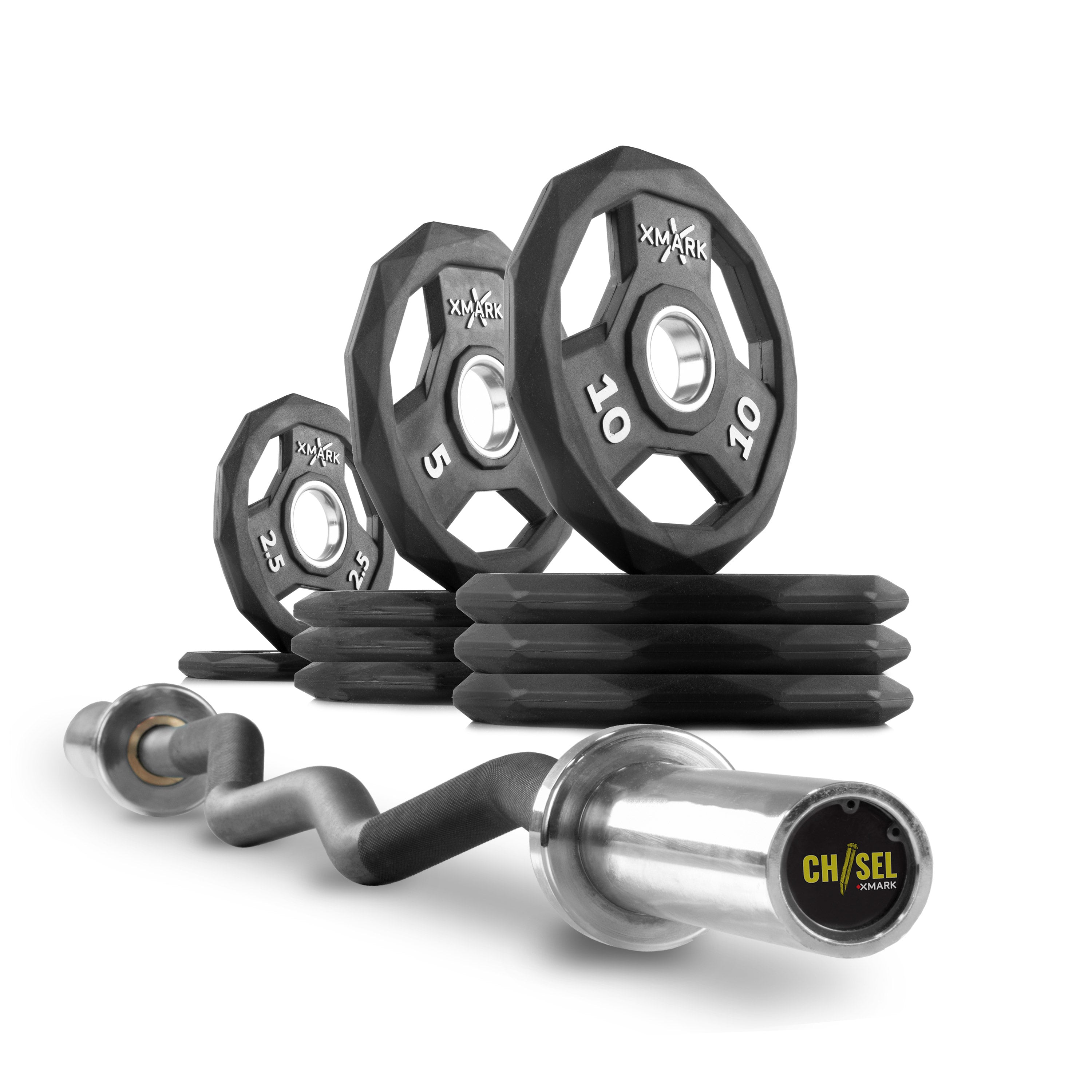 Black Diamond Curl Bar Weight Set Builder