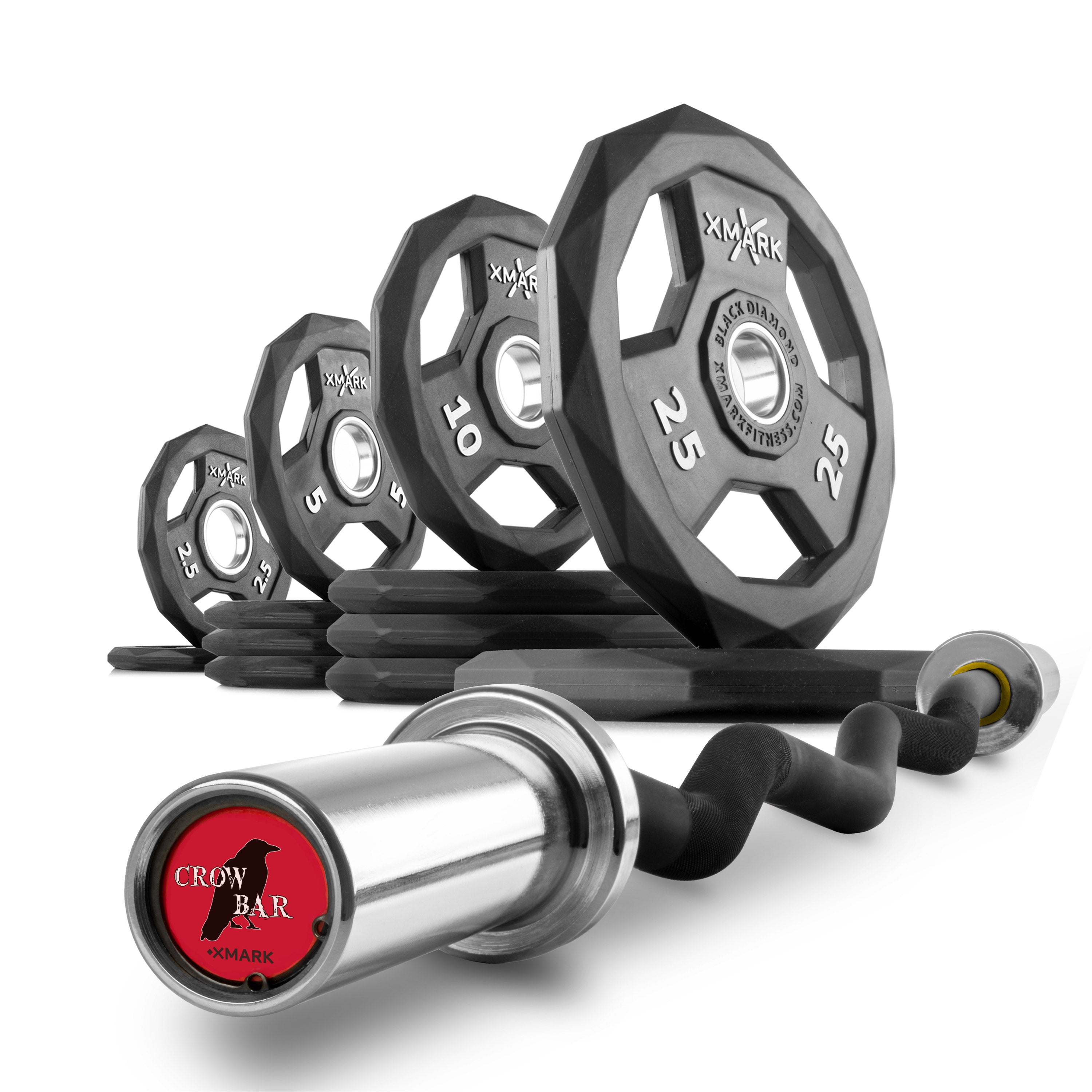 Black Diamond Curl Bar Weight Set Builder