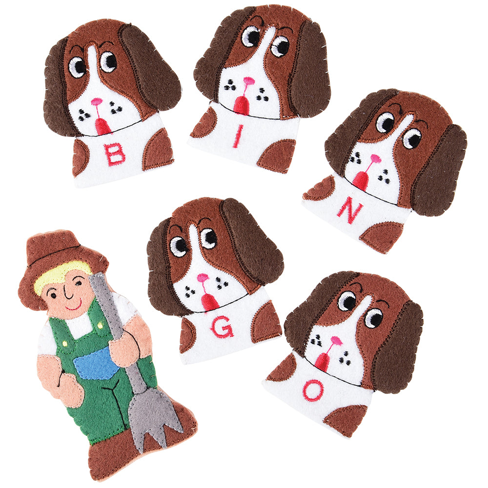 B-I-N-G-O Finger Puppet Play Set