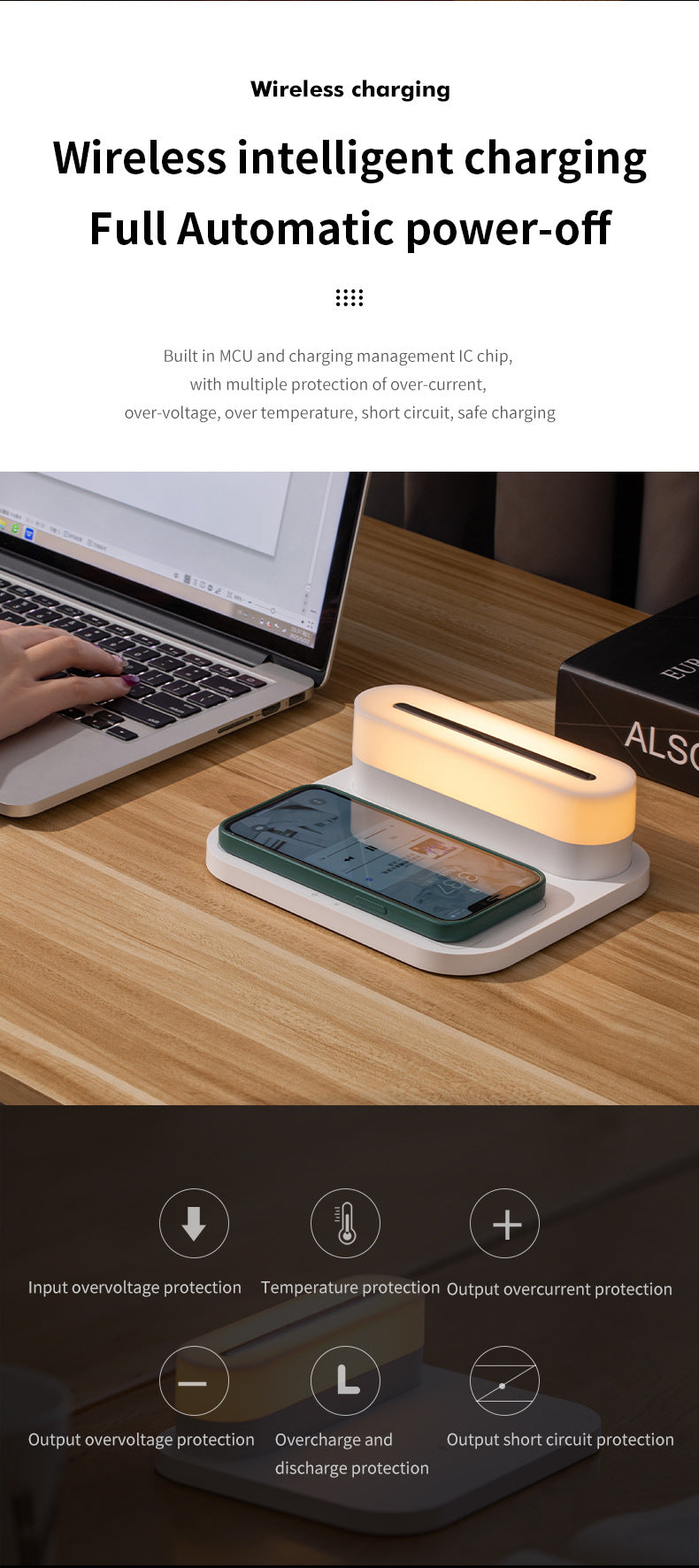 Wireless Charger with Night Light