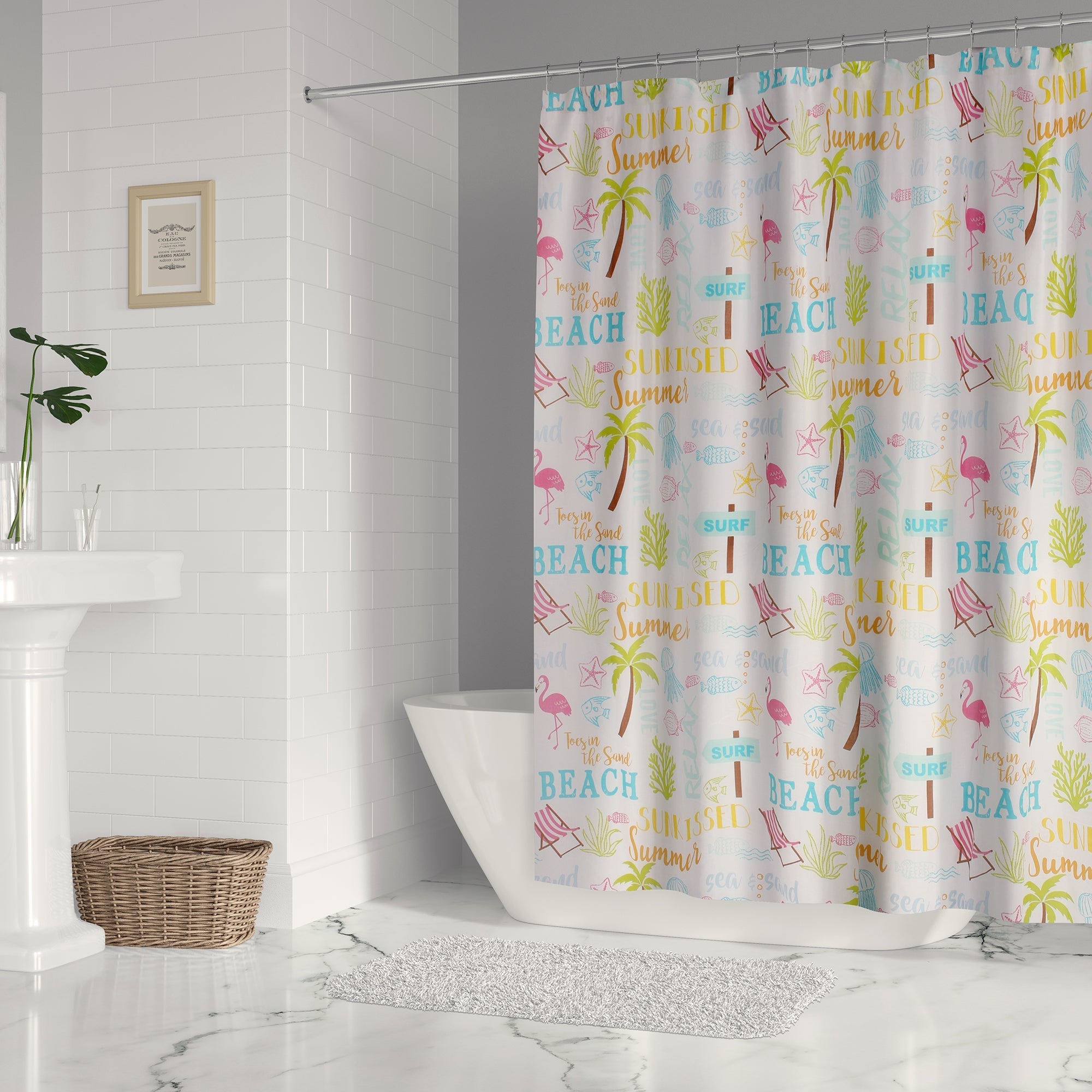 Beach Days Shower Curtain