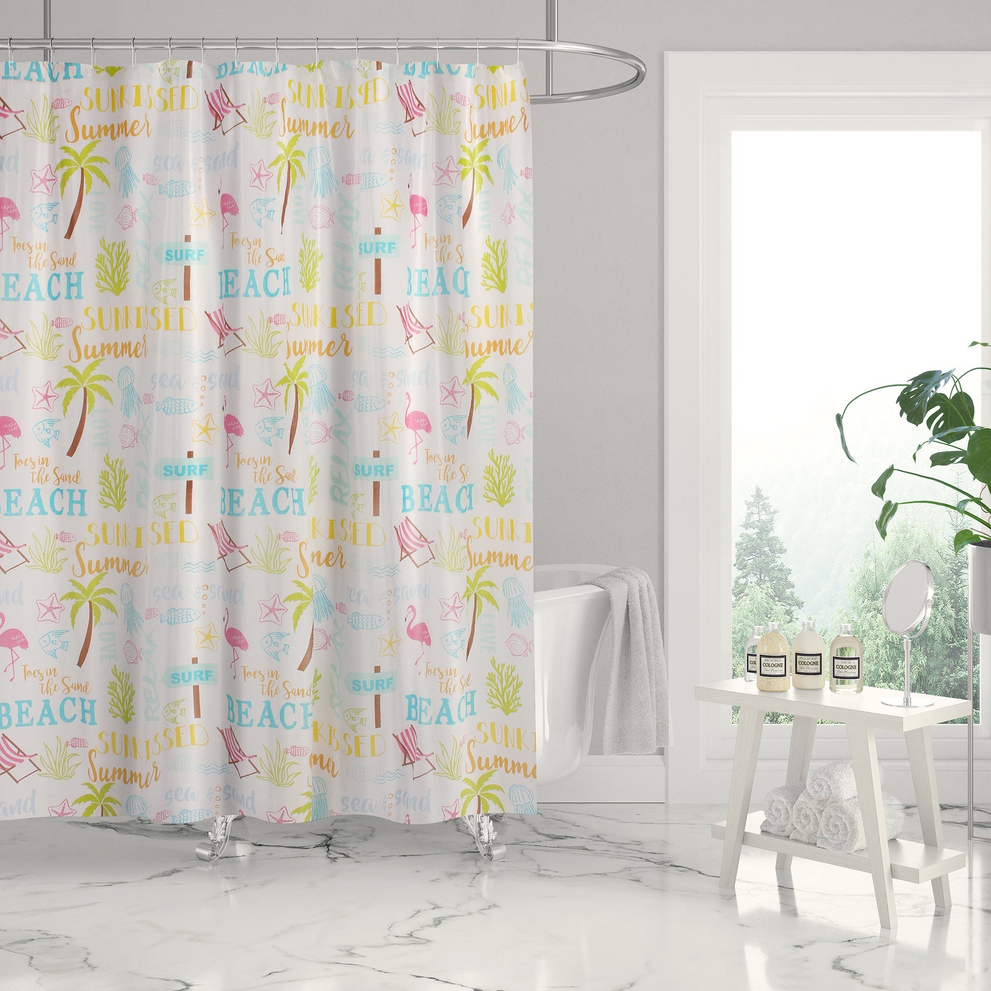 Beach Days Shower Curtain