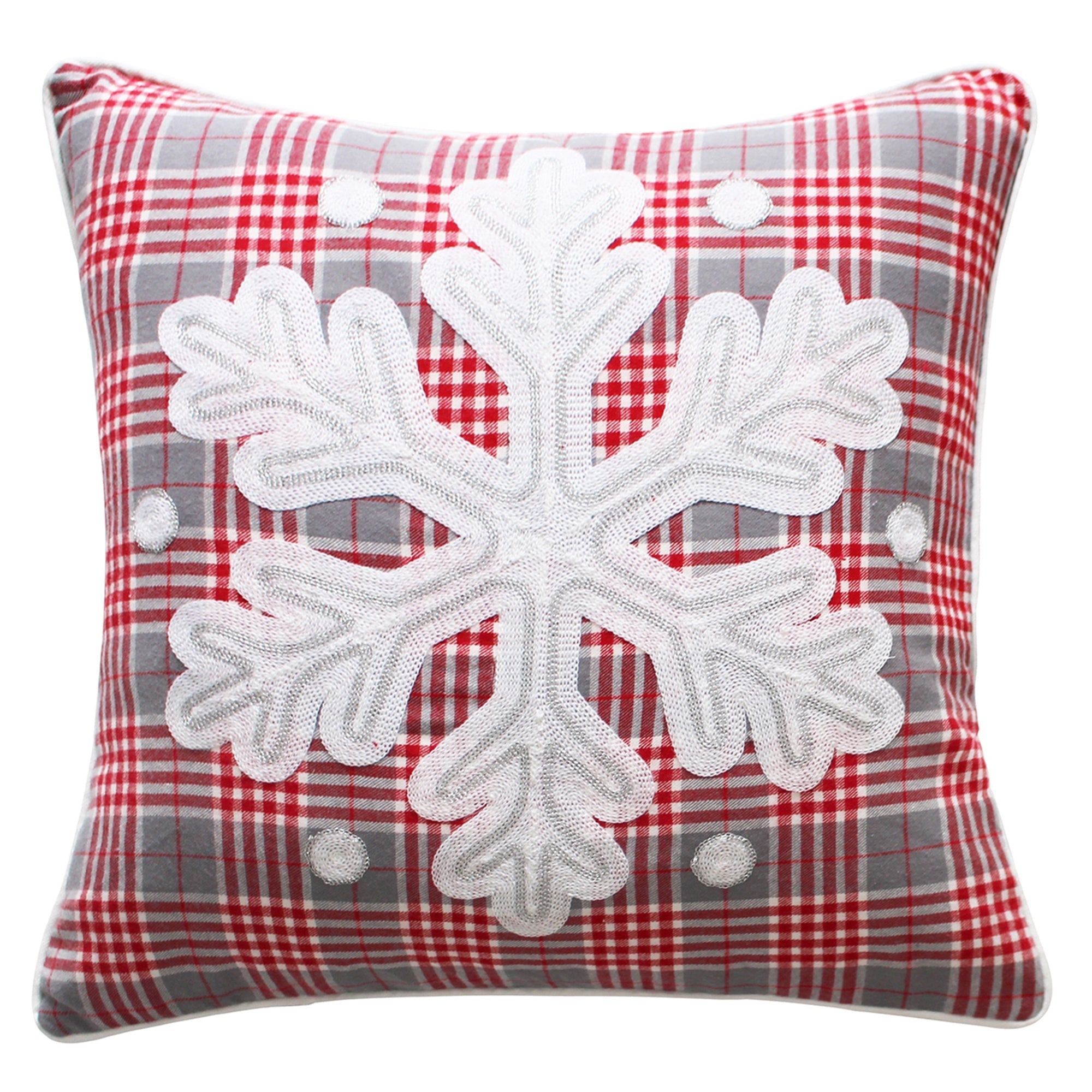 Winterland Snowflake Pillow