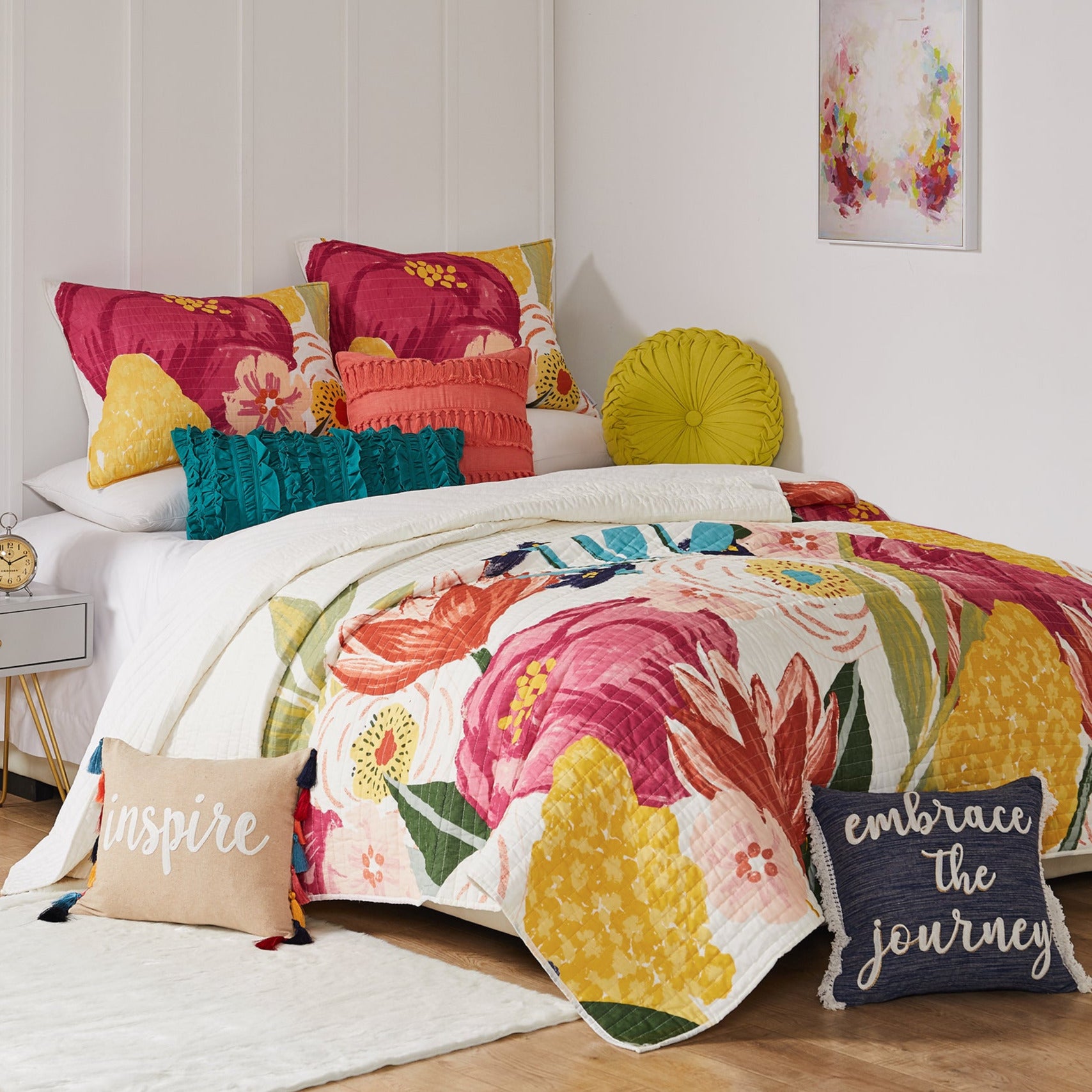 Grandiflora Quilt Set