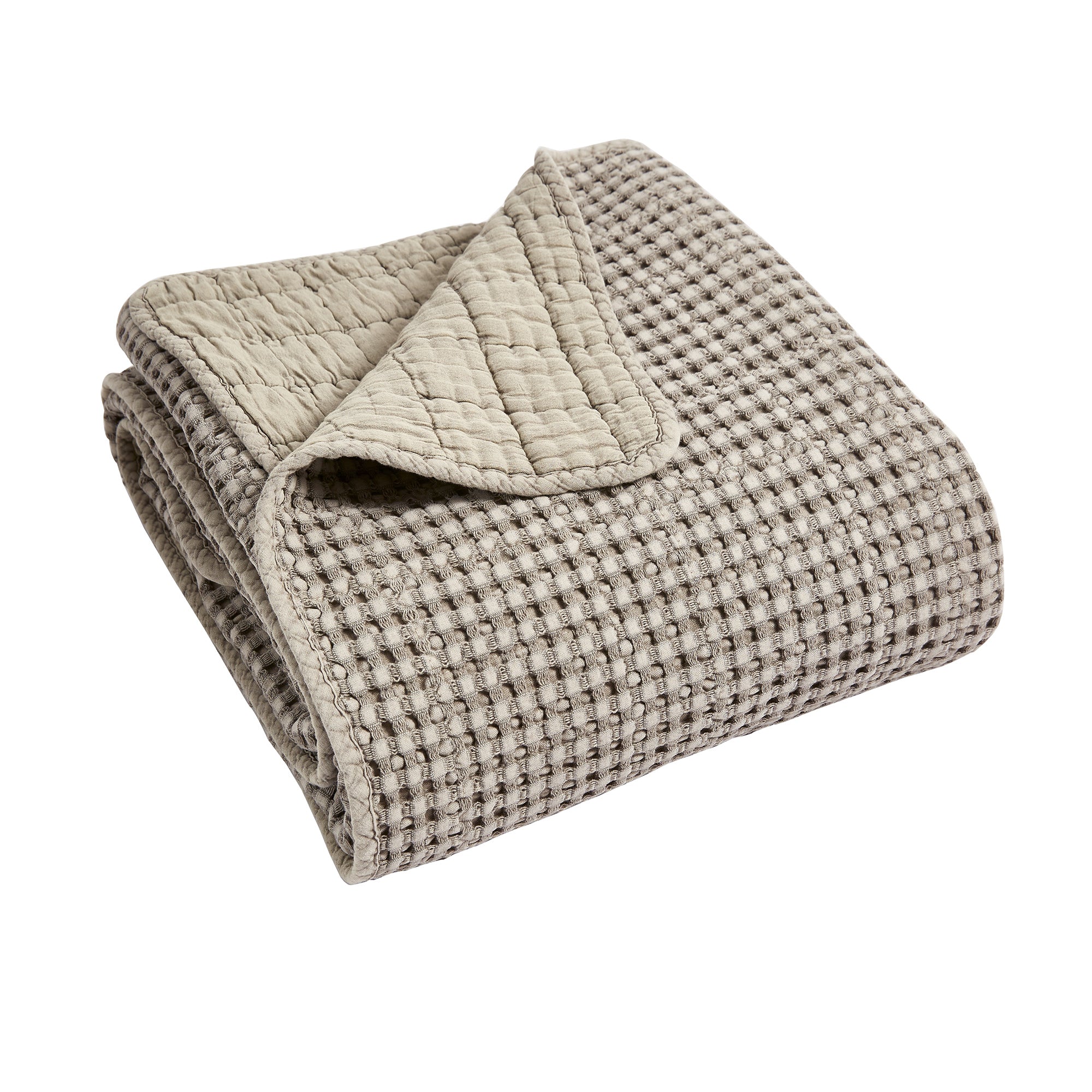 Mills Waffle Quilted Throw